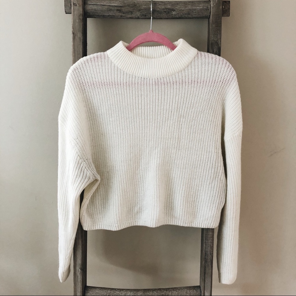 H&M Cropped Turtleneck